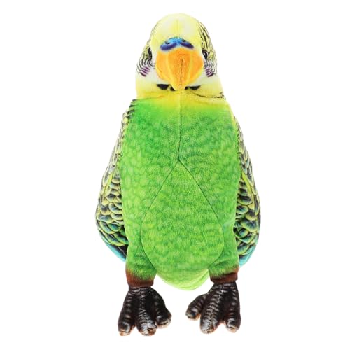 Toddmomy Ara Puppe Papageienform Plüschpuppe Papagei Plüschpuppe Plüsch Süßes Papageienspielzeug Papagei Stofftier Vogelspielzeug Papageienförmiges Simulation von Toddmomy