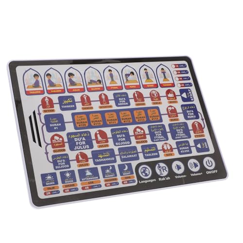 Toddmomy Arabisches Lernpad für Interaktive Lernmaschine mit Alphabet Puzzle und Quran für Frühkindliche Bildung und Sprachförderung Toddmomy Arabisches Lernpad für Interaktive Lernmaschine mit Alphabet Puzzle und Quran für Frühkindliche Bildung und Sprachförderung von Toddmomy