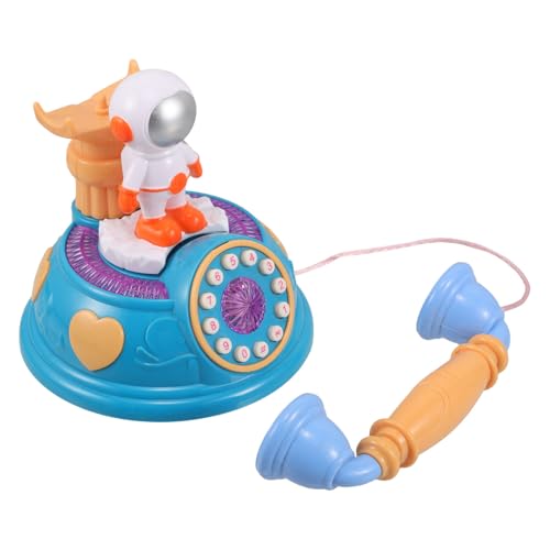 Toddmomy Astronaut Telefonspielzeug Retro Cartoon Drehtelefon für Frühe Bildung Interaktives mit Lichtern und Musik Geeignet für Zuhause und Vorschule Kunststoffspielzeug für Kleinkinder Toddmomy Astronaut Telefonspielzeug Retro Cartoon Drehtelefon für Frühe Bildung Interaktives mit Lichtern und Musik Geeignet für Zuhause und Vorschule Kunststoffspielzeug für Kleinkinder von Toddmomy