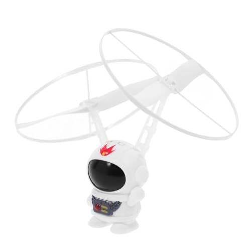 Toddmomy Astronauten Flugspielzeug mit LED Licht Handgesteuertes Drohnenspielzeug für Kleinkinder Flugspielzeug für Jungen und Outdoor Aktivitäten von Toddmomy