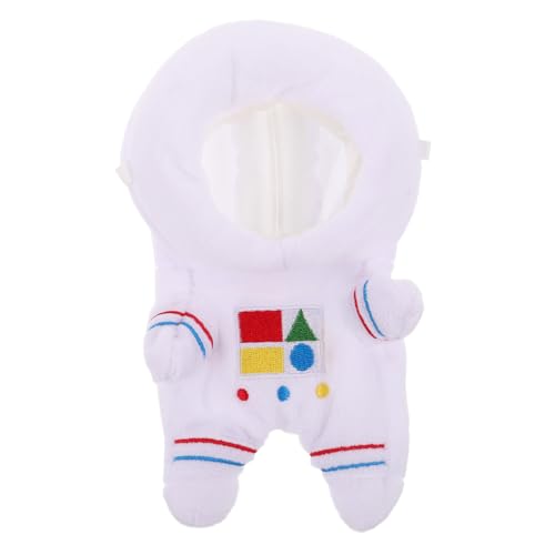 Toddmomy Astronauten Kostüm für Puppen Weicher Wiederverwendbarer Anzug Jumpsuit für Puppen und Plüschtiere Kompaktes Einfach Anzuziehendes Outfit für Fantasievolles Rollenspiel und von Toddmomy