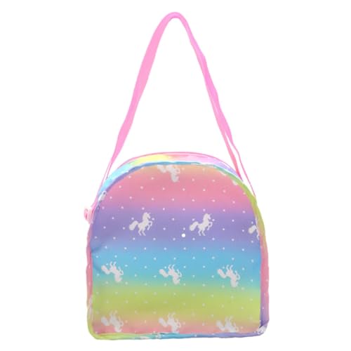 Toddmomy Aufbewahrungstasche für Puppenzubehör Transparente Handtasche mit Runddeckel Kompaktes Design für Flaschen Vielseitige Nutzung für Puppenaccessoires Langlebig von Toddmomy