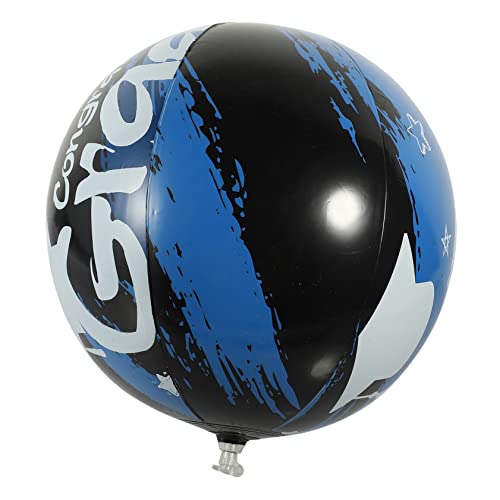 Toddmomy Aufblasbarer PVC Strandball Dickes Material Kinderfreundliches Pool und Wasserspielzeug für Abschlussfeier Beachparty und Outdoor Spaß Toddmomy Aufblasbarer PVC Strandball Dickes Material Kinderfreundliches Pool und Wasserspielzeug für Abschlussfeier Beachparty und Outdoor Spaß von Toddmomy