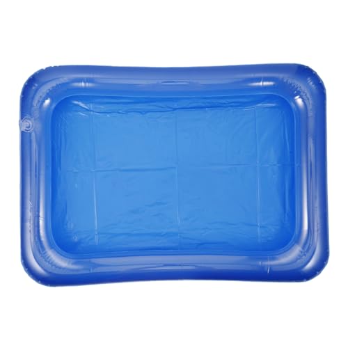 Toddmomy Aufblasbarer Puppen Pool für Badespaß Transparent Blaues Design Leicht und Tragbar Wasserspielzeug für Kleinkinder für Drinnen und Draußen Toddmomy Aufblasbarer Puppen Pool für Badespaß Transparent Blaues Design Leicht und Tragbar Wasserspielzeug für Kleinkinder für Drinnen und Draußen von Toddmomy