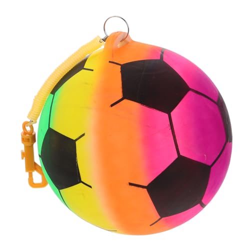 Toddmomy Aufblasbarer Spielzeugball Kleinkindball Kinderspielplatz Yogaball Spielplatzbälle Spielplatzspielzeug Fußballball Kleinkind Kindersportspielzeug Hüpfbälle Für von Toddmomy