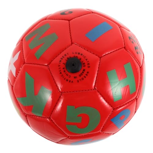 Toddmomy Aufblasbarer Weicher Fußball für Kleinkinder Pädagogischer Lernball mit Buchstaben Farbenfroher Sicherer Fußball für Drinnen und Draußen Kompakt und Leicht Tragbar für Mädchen und Toddmomy Aufblasbarer Weicher Fußball für Kleinkinder Pädagogischer Lernball mit Buchstaben Farbenfroher Sicherer Fußball für Drinnen und Draußen Kompakt und Leicht Tragbar für Mädchen und von Toddmomy