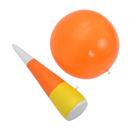 Toddmomy Aufblasbares Bowling Set mit Robusten Pins und Ball Fördert Motorik und Koordination für Indoor und Outdoor Spiele Geburtstags Partyspaß für Kleinkinder von Toddmomy