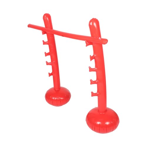 Toddmomy Aufblasbares Hochsprungspiel für Erwachsene Outdoor Spiel für Partys und Pool Events Fördert Motorische Fähigkeiten und von Toddmomy