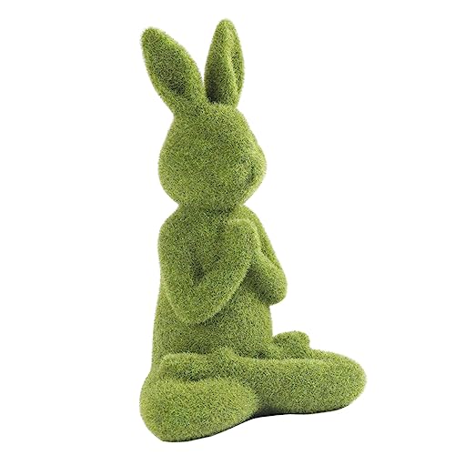 Toddmomy Ausgestopftes Hasenspielzeug Knuddelig Klein Plüschtiere Wohnkultur Stofftier-plüschpuppe Plüschspielzeug Plüschmodell Hasenplüsch Kaninchen Green Harz von Toddmomy