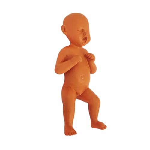 Toddmomy Babypuppen-Requisitendekoration Puppenhandwerk Skulptur Puppe Mini-Puppe-Ornament Puppe in Fingergröße Mini-Puppen-Artware dekorative Puppenskulptur Zufällige Farbe von Toddmomy