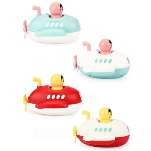 Toddmomy Badespielzeug Aufziehbares Wasserspielzeug mit Schwimmfunktion Kreatives Badewannenspielzeug für Neugeborene Spritzendes Boot Rot und Gelb für Badewanne Toddmomy Badespielzeug Aufziehbares Wasserspielzeug mit Schwimmfunktion Kreatives Badewannenspielzeug für Neugeborene Spritzendes Boot Rot und Gelb für Badewanne von Toddmomy