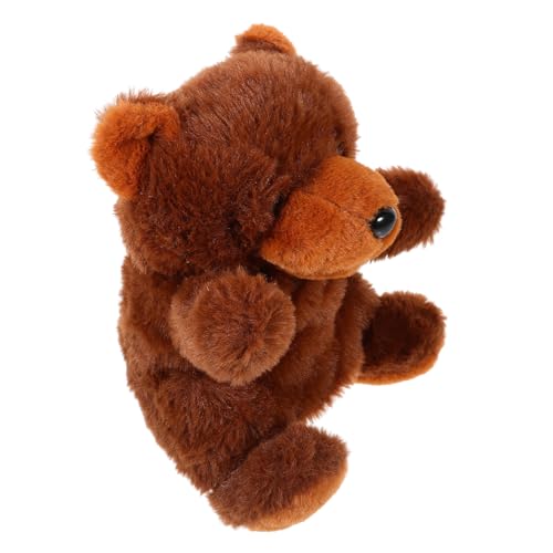 Toddmomy Bärenhandpuppe für Interaktives Geschichtenerzählen mit Tierpuppe Weiches Stoffspielzeug für Kreative Rollenspiele und Eltern Interaktion Toddmomy Bärenhandpuppe für Interaktives Geschichtenerzählen mit Tierpuppe Weiches Stoffspielzeug für Kreative Rollenspiele und Eltern Interaktion von Toddmomy