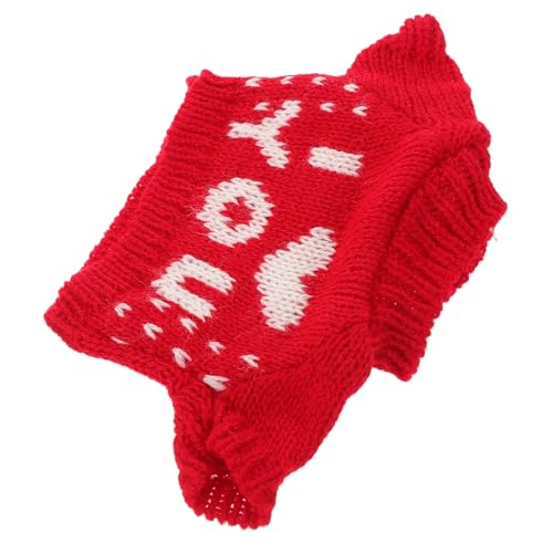 Toddmomy Bärenpuppenkostüm bär Bärenkleidung Papageienkleidung Weihnachtspuppenkleidung Hasenkleidung Kleidung für Stofftiere Puppe Weihnachtskleidung Kostüme für Hühner Garn rot Toddmomy Bärenpuppenkostüm bär Bärenkleidung Papageienkleidung Weihnachtspuppenkleidung Hasenkleidung Kleidung für Stofftiere Puppe Weihnachtskleidung Kostüme für Hühner Garn rot von Toddmomy