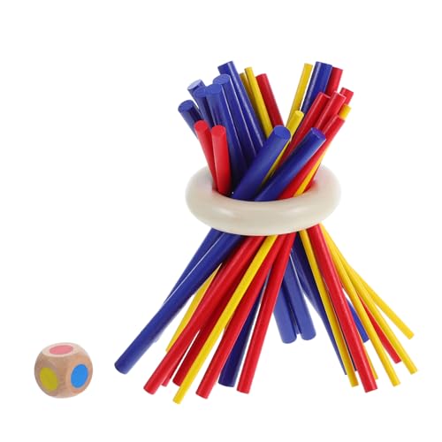 Toddmomy Balance Holzstäbe Buntes Geschicklichkeitsspiel für Familie Fördert Koordination Logisches Teamwork bei Indoor und Outdoor für Reisen und Partys Toddmomy Balance Holzstäbe Buntes Geschicklichkeitsspiel für Familie Fördert Koordination Logisches Teamwork bei Indoor und Outdoor für Reisen und Partys von Toddmomy