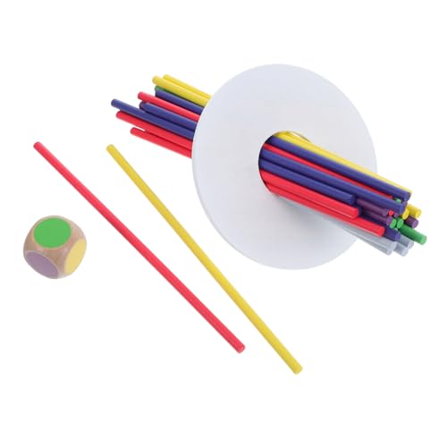 Toddmomy Balancestäbe Holzspielzeug Bunt Motorisches Geschicklichkeitsspiel für Erwachsene Fördert Hand Auge Koordination und Farberkennung Familienspiel für Partys und Gemeinsames Toddmomy Balancestäbe Holzspielzeug Bunt Motorisches Geschicklichkeitsspiel für Erwachsene Fördert Hand Auge Koordination und Farberkennung Familienspiel für Partys und Gemeinsames von Toddmomy