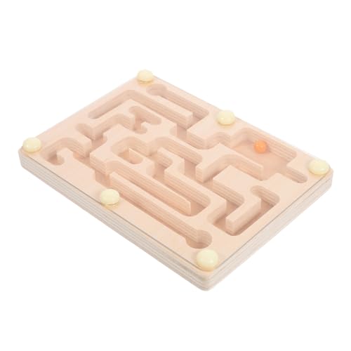 Toddmomy Balancierendes Labyrinthspielzeug Für Pädagogisches Holzspielzeug Konzentration Und Geschicklichkeit Natürlichem Holzton von Toddmomy