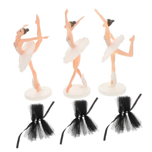Toddmomy Ballett Mädchen Cake Topper Teilig mit Weißen und Schwarzen Tüllröcken Miniatur Ballett Figur Geburtstagstorte Deko für Mädchen Party und Raumgestaltung Toddmomy Ballett Mädchen Cake Topper Teilig mit Weißen und Schwarzen Tüllröcken Miniatur Ballett Figur Geburtstagstorte Deko für Mädchen Party und Raumgestaltung von Toddmomy