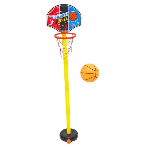 Toddmomy Basketballspielzeug Set für Interaktives Outdoor mit Höhenverstellbarem Basketballkorb Leicht Langlebig und Sicher für Drinnen und Draußen für Jungen Toddmomy Basketballspielzeug Set für Interaktives Outdoor mit Höhenverstellbarem Basketballkorb Leicht Langlebig und Sicher für Drinnen und Draußen für Jungen von Toddmomy