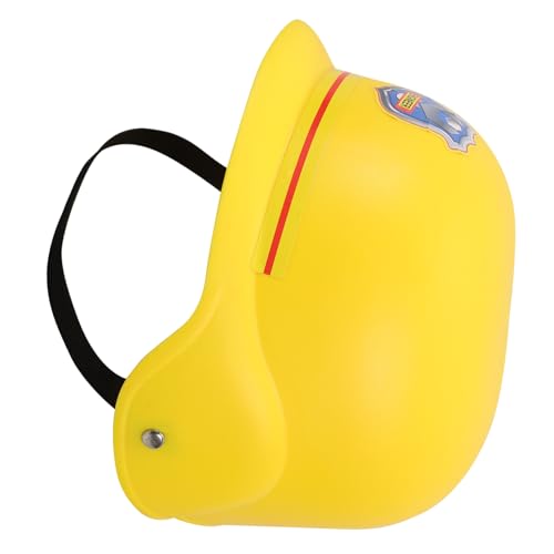 Toddmomy Bauhelm für Gelbes Kunststoff Kostüm Accessoire für Rollenspiele im Freien und Innenbereich Fördert Kreatives Lernen und Problemlösungsfähigkeiten von Toddmomy