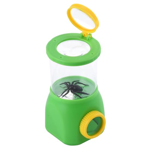 Toddmomy Beobachtungsbox mit Beidseitiger Lupe aus Sicherem Vergrößerungsglas für Insekten Blumen und Münzen mit Gitternetz für Größenmessung Geeignet für Outdoor Erkundungen und Toddmomy Beobachtungsbox mit Beidseitiger Lupe aus Sicherem Vergrößerungsglas für Insekten Blumen und Münzen mit Gitternetz für Größenmessung Geeignet für Outdoor Erkundungen und von Toddmomy