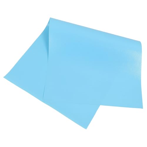 Toddmomy Blatt Papier Mit Wassermuster DIY -modellpuppen Diorama -szenenlandschaft Tisch Hellblau Sandtisch Für Den Garten Ripple -wassereffekt Puppenhäuser Garten Sky-Blue Plastik von Toddmomy