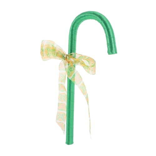 Toddmomy Bogenkrücken Zuckerstangen-Dekorationen Zuckerrohr Kostüm Cosplay-Dekoration Requisiten Stütze Valentinstag Rollenspiel spaß Plastikstock Zuckerstange Prop Polyester-Kunststoff von Toddmomy