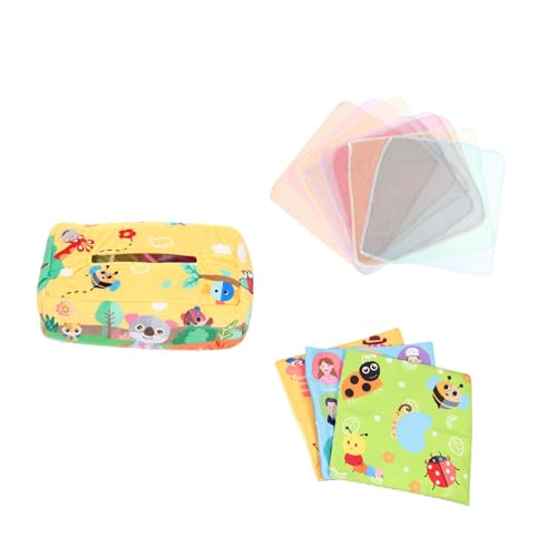 Toddmomy Box Tissue Box Für Sensorische Kleinkind Cartoon Zubehör Pädagogisches Plüsch Toddmomy Box Tissue Box Für Sensorische Kleinkind Cartoon Zubehör Pädagogisches Plüsch von Toddmomy