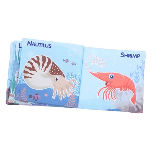 Toddmomy Buch Früherziehung Bücher Aus Babykleidung Bücher Für Kleinkinder Von 0 Bis 6 Monaten Babybücher Neugeborene Babybücher Junge Stoff Sky-Blue Toddmomy Buch Früherziehung Bücher Aus Babykleidung Bücher Für Kleinkinder Von 0 Bis 6 Monaten Babybücher Neugeborene Babybücher Junge Stoff Sky-Blue von Toddmomy