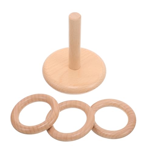 Toddmomy Buchenholzgebäude Stapelspielzeug aus Holz zum Bauen für Kleinkinder sensorisches Ringspielzeug Hinterhof-Wurfspiel Stapelringe Babyspielzeug Babybausteine hölzern Beige Toddmomy Buchenholzgebäude Stapelspielzeug aus Holz zum Bauen für Kleinkinder sensorisches Ringspielzeug Hinterhof-Wurfspiel Stapelringe Babyspielzeug Babybausteine hölzern Beige von Toddmomy