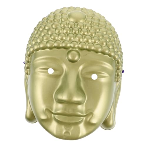 Toddmomy Buddha-kopfmaske Maskerade Masken Masse Halloween-Maske Kostüm Maske Maskerade-Masken Für Frauen Maskerade Maske Herren Maskerademaske Für Männer Karnevalsmaske Männer Golden PVC Toddmomy Buddha-kopfmaske Maskerade Masken Masse Halloween-Maske Kostüm Maske Maskerade-Masken Für Frauen Maskerade Maske Herren Maskerademaske Für Männer Karnevalsmaske Männer Golden PVC von Toddmomy