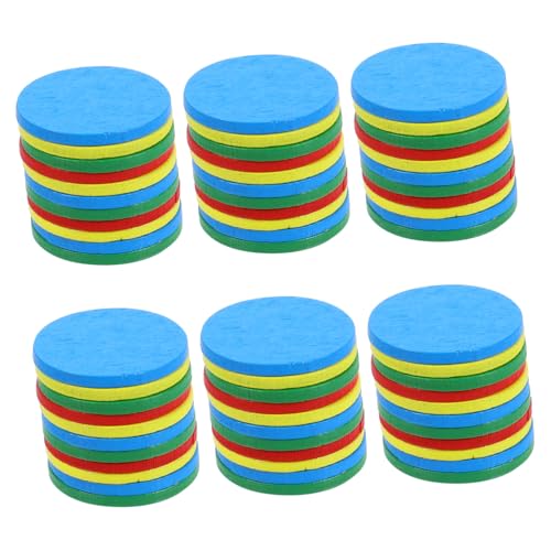 Toddmomy Bunte Holzspielchips Vielseitige Spielmarken für Zählen Sortieren und Belohnungen Schule und Freizeit Toddmomy Bunte Holzspielchips Vielseitige Spielmarken für Zählen Sortieren und Belohnungen Schule und Freizeit von Toddmomy