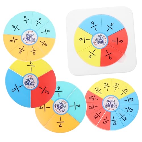 Toddmomy Buntes Bruchrechen Puzzle für Grundschule Kreatives Lernspiel mit Farbigen Fraktionenscheiben Kindersicheres Material Fördert Bruchrechnung und Gedächtnis Geeignet Zufällige Farbe Toddmomy Buntes Bruchrechen Puzzle für Grundschule Kreatives Lernspiel mit Farbigen Fraktionenscheiben Kindersicheres Material Fördert Bruchrechnung und Gedächtnis Geeignet Zufällige Farbe von Toddmomy
