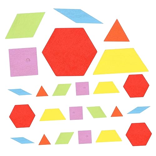 Toddmomy Buntes Holzpuzzle Set für Teiliges Montessori Lernspielzeug Feinmotorik Farberkennung und Kognitiver Entwicklung Pädagogisches Steckspielzeug für Kleinkinder von Toddmomy