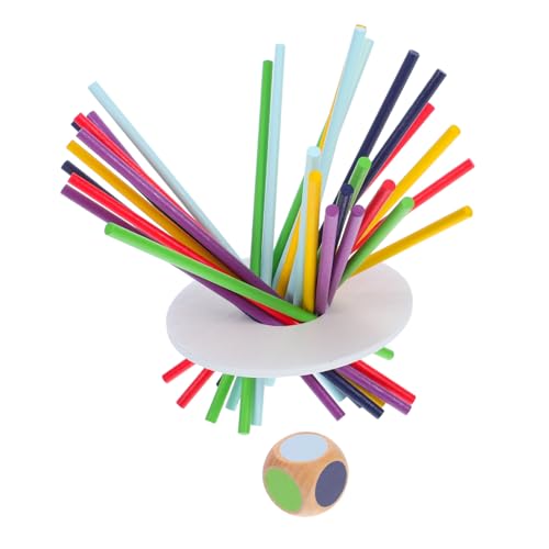 Toddmomy Buntes Holzspielzeug Balancierspiel für Feinmotorik und Kreativität Leichtes Tragbares Set für Familienspiele und Sensorische Integration Toddmomy Buntes Holzspielzeug Balancierspiel für Feinmotorik und Kreativität Leichtes Tragbares Set für Familienspiele und Sensorische Integration von Toddmomy