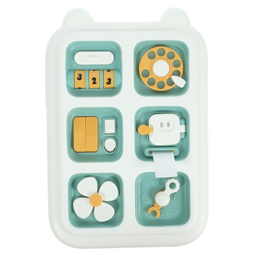 Toddmomy Busy Board Sinnestafel Für Junge Mädchen Und Kleinkinder Sensory Fördert Problemlösungsfähigkeiten Und Kritisches Sicheres Und Robustes Design Tragbar Und Leicht von Toddmomy