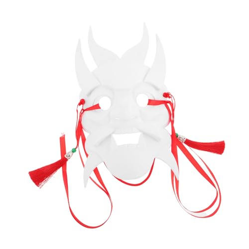 Toddmomy Chinesische Operngesichtsmaske Für Party Full Face Lackierte Maske Farbe Maske Für Halloween Mardi Gras Und DIY -handwerksprojekte von Toddmomy
