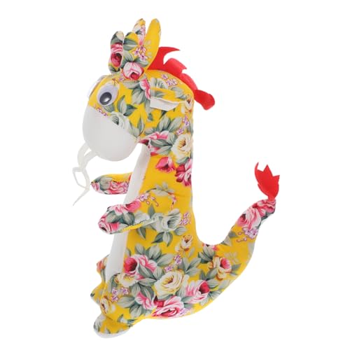 Toddmomy Chinesisches Neujahr Stoffdrache Glücksbringer Plüschfigur Gelb Gefülltes Drachenmaskottchen Dekoration für Zuhause und Festtage Toddmomy Chinesisches Neujahr Stoffdrache Glücksbringer Plüschfigur Gelb Gefülltes Drachenmaskottchen Dekoration für Zuhause und Festtage von Toddmomy