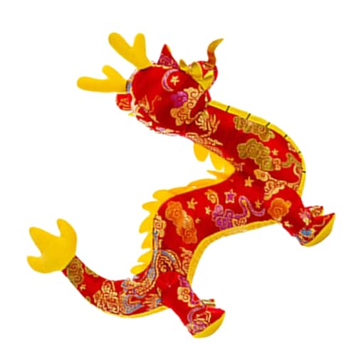 Toddmomy Chinesisches Neujahrs Plüschtier Drache Rotes Stofftier Glücksbringer Maskottchen Jahreswechsel Dekoration Jahr des Drachen Toddmomy Chinesisches Neujahrs Plüschtier Drache Rotes Stofftier Glücksbringer Maskottchen Jahreswechsel Dekoration Jahr des Drachen von Toddmomy