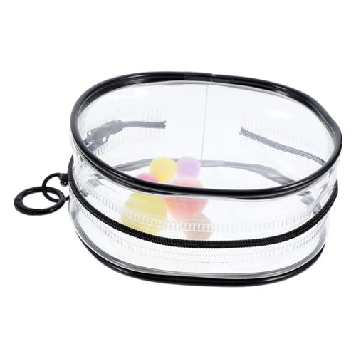 Toddmomy Clear PVC Toy Storage Organizer Für Puppen- Und Mini -Figuren Babypuppen -Display -Tasche Für Anzeige- Und Organisation Schlüsselbeutel von Toddmomy
