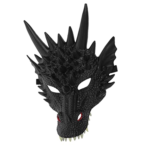 Toddmomy Cosplay Für Halloween Und Mottopartys Elastische Drachenmaske Pu-schaum Für Erwachsene Für Geburtstagsfeiern Und Cosplay-events von Toddmomy