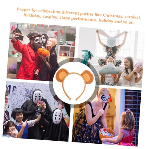 Toddmomy Cosplay Haarreif mit Weichen Affenohren Bequem und Rutschfest Kreativer Kopfschmuck für Party Karneval Bühnenauftritt Geeignet für Make Up und Haarfixierung Toddmomy Cosplay Haarreif mit Weichen Affenohren Bequem und Rutschfest Kreativer Kopfschmuck für Party Karneval Bühnenauftritt Geeignet für Make Up und Haarfixierung von Toddmomy