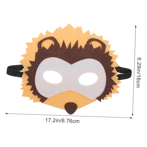 Toddmomy Cosplay Tiermaske für Elastisch Leichte Halloween Party Maske Cartoon Frosch Tiger Igel Maske Kindergarten Karnevals Requisit Toddmomy Cosplay Tiermaske für Elastisch Leichte Halloween Party Maske Cartoon Frosch Tiger Igel Maske Kindergarten Karnevals Requisit von Toddmomy