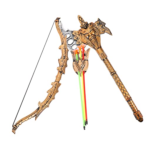 Toddmomy Cosplay Waffenset aus Robustem Teiliges Antikes Bronze Kostümzubehör für Rollenspiele und Bühnenauftritte Leicht und Langlebig als Lernspielzeug und Partyrequisite Toddmomy Cosplay Waffenset aus Robustem Teiliges Antikes Bronze Kostümzubehör für Rollenspiele und Bühnenauftritte Leicht und Langlebig als Lernspielzeug und Partyrequisite von Toddmomy