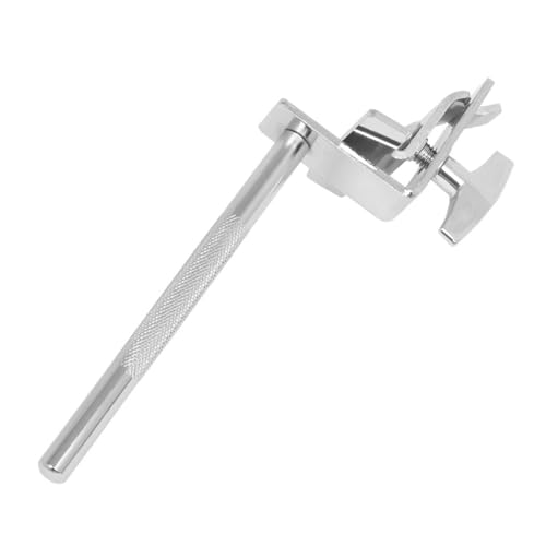 Toddmomy Kuhglockenhalterung Metall Kuhglockenklammer für Schlagzeug Robust Vielseitig für Trommeln und Bassdrum von Toddmomy