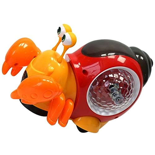 Toddmomy Crawling Toy für Kleinkinder Musikspielzeug mit LED Licht und Rotationsbeleuchtung Fördert Krabbeln und Laufen für Babyspielzeug Monate ohne Batterien Toddmomy Crawling Toy für Kleinkinder Musikspielzeug mit LED Licht und Rotationsbeleuchtung Fördert Krabbeln und Laufen für Babyspielzeug Monate ohne Batterien von Toddmomy