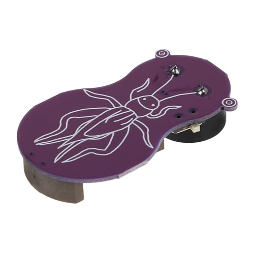 Toddmomy Cricket-Sound-erzeuger Krachmacher-streich Nerviges Sound-streichgerät Cricket Noise Maker Streich Gruseliger Krachmacher Halloween-geräuschmacher Im Freien Violett Metall von Toddmomy