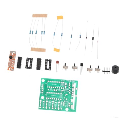 Toddmomy DIY Elektronik Musikbox Schaltkreis Platine Lötübungs Board mit Klangfunktion für Kreatives Lernen und Basteln als Löthilfe und Elektronisches Übungswerkzeug Toddmomy DIY Elektronik Musikbox Schaltkreis Platine Lötübungs Board mit Klangfunktion für Kreatives Lernen und Basteln als Löthilfe und Elektronisches Übungswerkzeug von Toddmomy