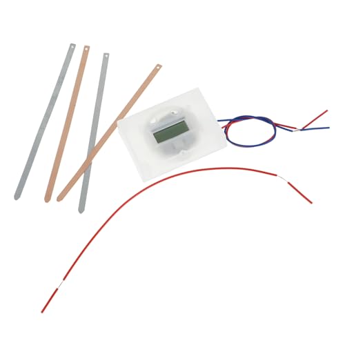 Toddmomy DIY Fruchtbatterie Experimentierkasten Physik Lernspielzeug für Schüler mit Kartoffeluhr und Kupfer Elektroden Einfach Zusammenbaubar Fördert Praktische Fähigkeiten und von Toddmomy