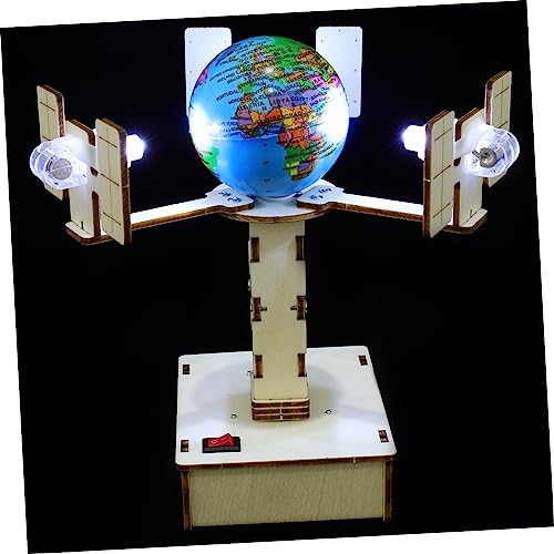 Toddmomy DIY Geosynchroner Satellitenmodell Bausatz aus Holz Wissenschaftliches Lernspielzeug für Jugendliche Stem Experiment für Bildung zu Geburtstag und Weihnachten Toddmomy DIY Geosynchroner Satellitenmodell Bausatz aus Holz Wissenschaftliches Lernspielzeug für Jugendliche Stem Experiment für Bildung zu Geburtstag und Weihnachten von Toddmomy