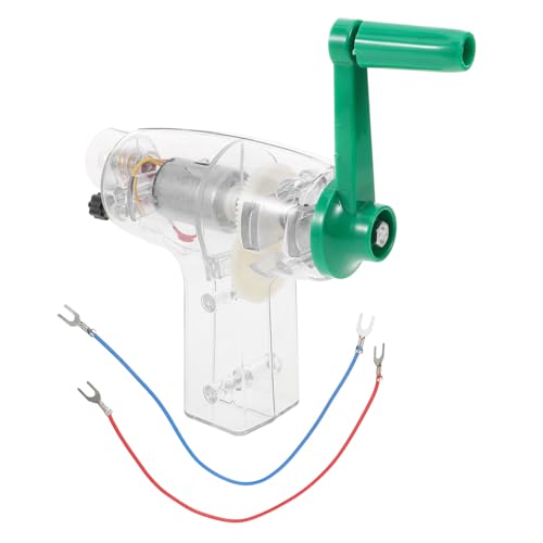 Toddmomy DIY Handgenerator für Tragbarer Wissenschafts Bausatz für Experimente Physik und Technik Lernspielzeug für Kreative Problemlösungen für Grundschulprojekte von Toddmomy